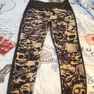 Skeleton leggings